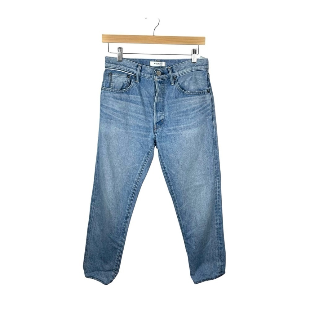 Moussy Vintage Women’s Mid-Rise Straight Leg Jeans Light Wash Size 27